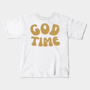 GOD TIME Kids T-Shirt